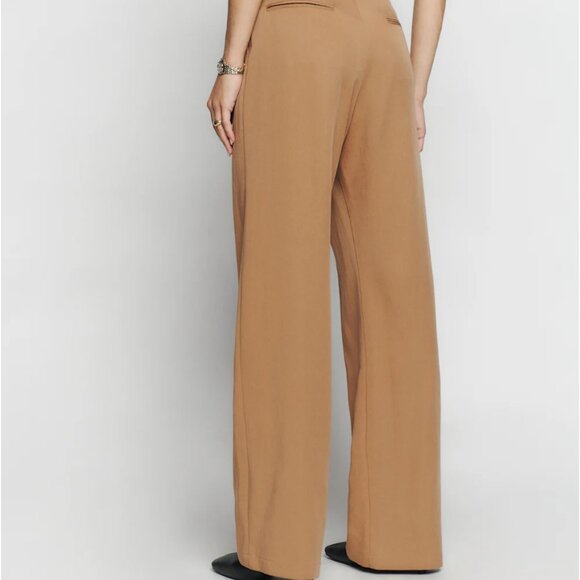 Reformation Mason Pant in Camel (Size 2) - Picture 1 of 5